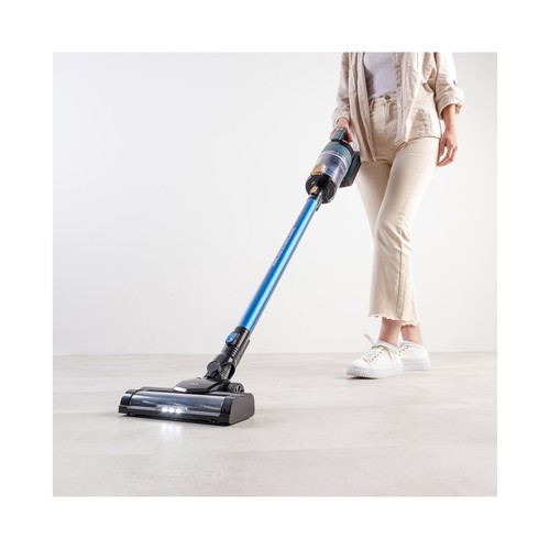 Aspirador escoba sin cable TAURUS Homeland Animal HVCA7296B, color azul, Depósito de 600 ml desmontable y lavable, 165W.