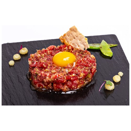 Steak tartar de Wagyu SANTA ROSALIA 130 g.