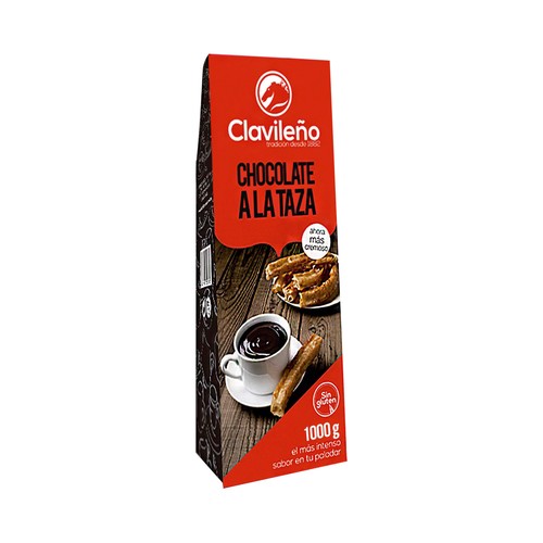 CLAVILEÑO Cacao en polvo soluble a la taza 1 Kg.