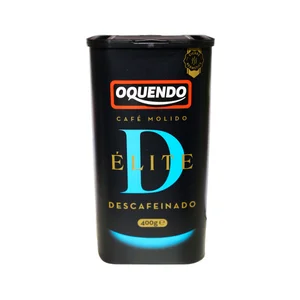 OQUENDO Café molido descafeinado 400 g.