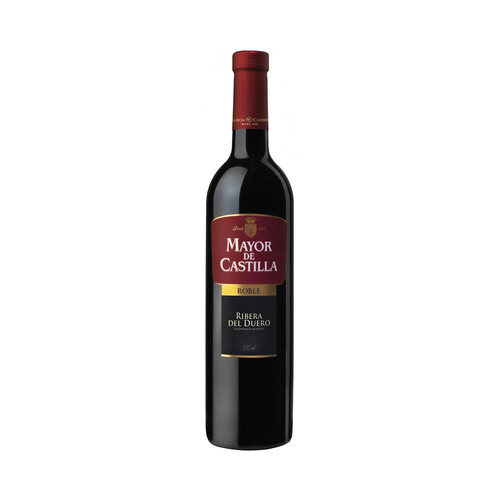 MAYOR DE CASTILLA  Vino tinto roble conD.O. Ribera del Duero botella de 75 cl.