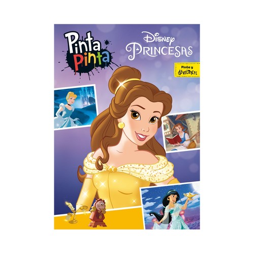 Pinta, pinta, Princesas, VV.AA. Género: infantil. Editorial Disney Libros.