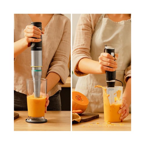 Batidora de mano CECOTEC Katana 12 Chop G, 1200W, 21 velocidades.