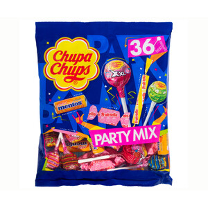 Imagen de CHUPA CHUPS Party mix Golosinas y caramelos de sabores surtidos 400 g.