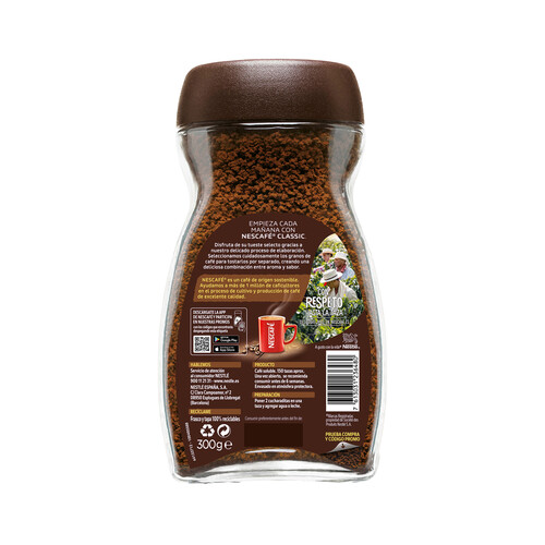 NESCAFÉ Café soluble natural 300 g.
