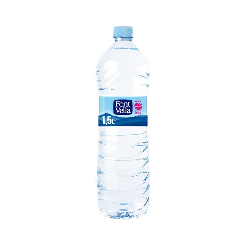 FONT VELLA Agua mineral botella de 1,5 l.