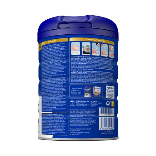 NUTRIBÉN Innova 2 Leche (2) de continuación a partir de 6 meses 800 g.