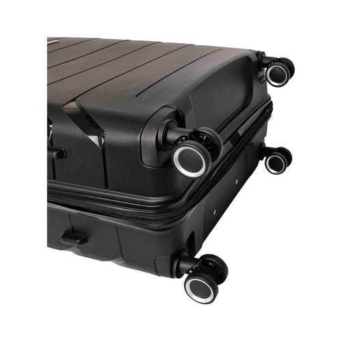 Trolley AIRPORT ALCAMPO Smart Trip 75Cm 8R Polipropileno Negro