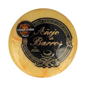 AÑEJO DE BARROS Queso de oveja con leche cruda AÑEJO DE BARROS 800 g.