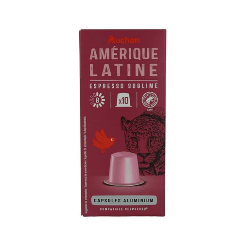 PRODUCTO ALCAMPO Café en cápsulas de América Latina I8, 10 uds.