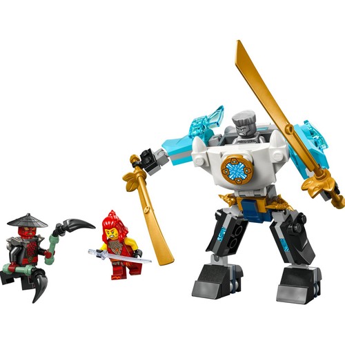 LEGO Ninjago armadura robótica de combate de Zane, 92 piezas, +6 años.