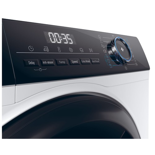 Lavadora HAIER HW100-BP14939-S, capacidad de carga: 10KG, clasificación energética: A, 1400RPM, H: 85cm, A: 60cm, F: 67cm.