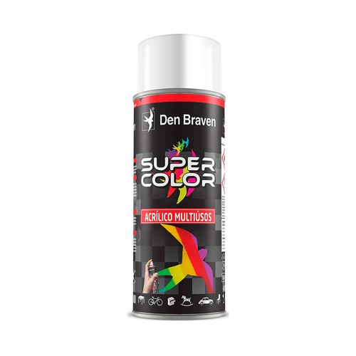 Pintura spray acrílico Blanco mate, RAL9010, 400 ml, BOSTIK.