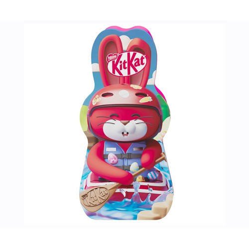 KIT KAT Lata con figuritas de chocolate 110,8 g.
