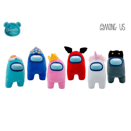 Among Us Wave2 30 cm con accesorios FAMOSA Softies.