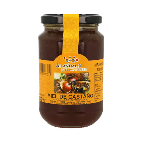 Miel de castaño AL ANDALUS 500 g.