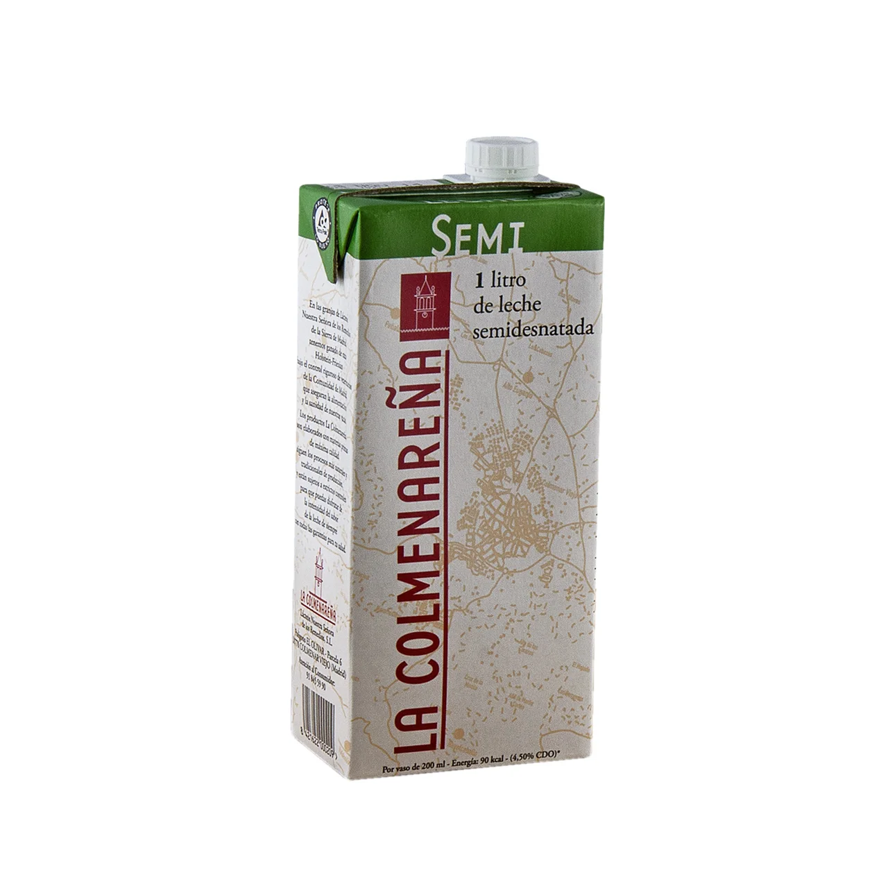 Leche semidesnatada 6 x 1 l.