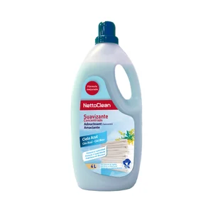 NETTOCLEAN Suavizante concentrado con aroma a cielo azul 143 dosis, 4 l.