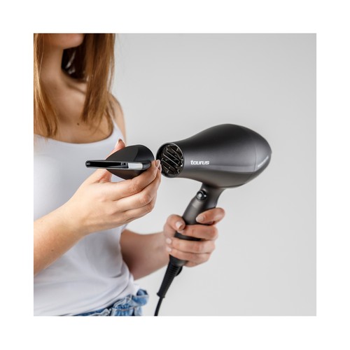 Secador de pelo TAURUS Fashion 2600 Ionic, 2600W, 6 temperaturas