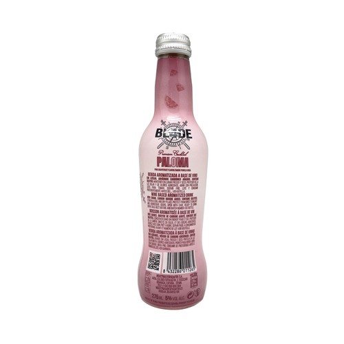 BL4DE Premium Combinado spritz con sabor a paloma botella 27.5 cl.