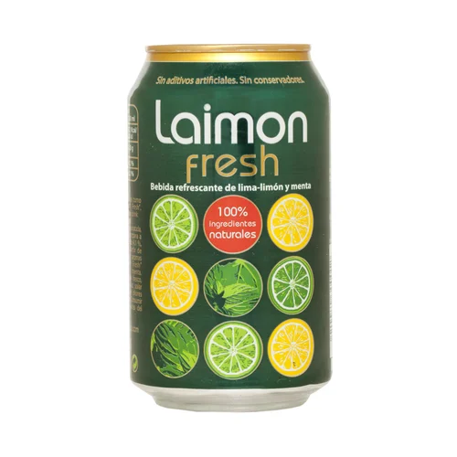 Mojito clásico con un toque de lima lata 25 cl.