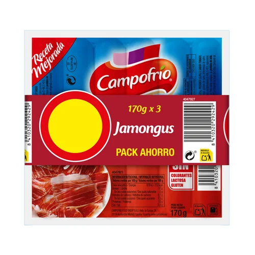 Barra de queso fundido mozzarella al corte. - Loncha normal 1 a 2 mm