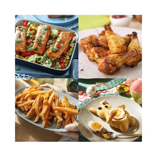 Freidora sin aceite PHILIPS Essential Airfryer XL HD9270/70, 2000W, capacidad 6,2L, 7 modos, pantalla táctil.