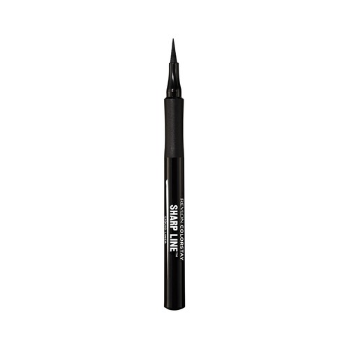 REVLON Colorstay sharp line  tono 001 negro azabache Delineador de ojos líquido, resistente al agua.