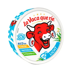 LA VACA QUE RÍE Queso en porciones light 16 uds.