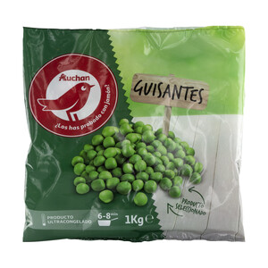 Imagen de AUCHAN Guisantes finos 1 kg. Producto Alcampo