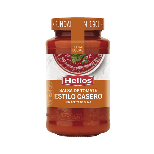 HELIOS Tomate salsa casera frasco de 570 g.