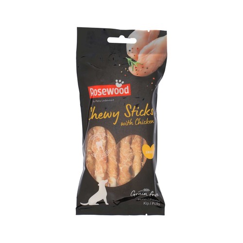 PETS UNLIMITED Chewy Sticks Stiks de pollo 10 uds. 100 g.