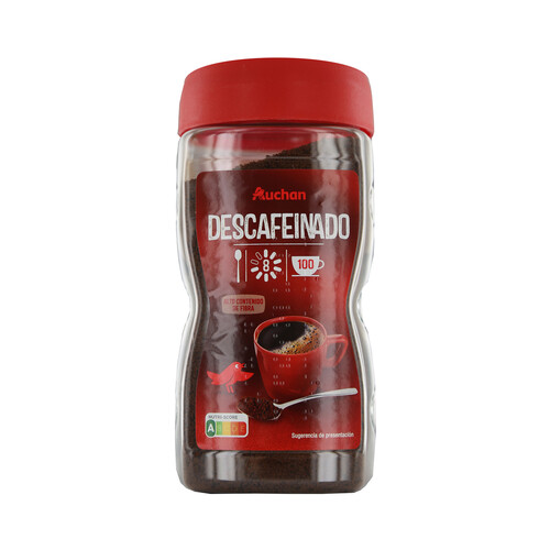 PRODUCTO ALCAMPO Café soluble descafeinado 200 g.