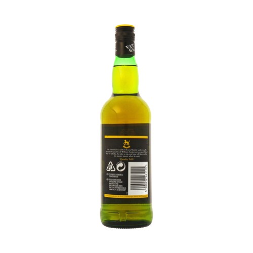 VAT 69 Whisky blended escocés botella 70 cl.