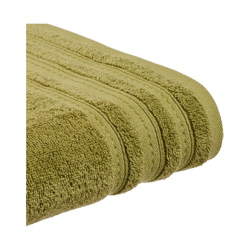 Toalla ducha  70x140cm algodón,  verde musgo 500GSM Mochaccino. ACTUEL