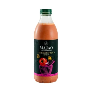 MAJAO Salmorejo fresco elaborado sin pan y sin gluten MAJAO 1 l.