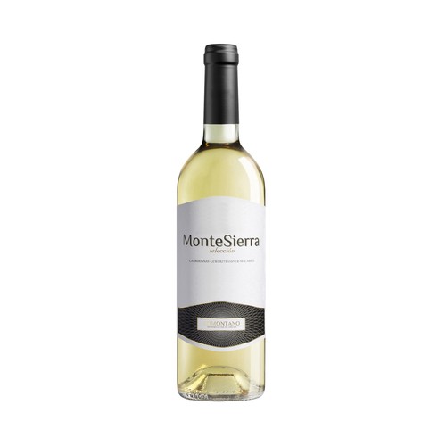 MONTESIERRA SELECCIÓN Vino blanco con D.O. Somontano MONTESIERRA Selección botella de 75 cl.