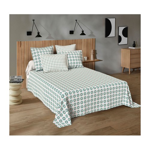 Juego de sábanas 150cm polialgodón reciclado, maison urban2. ACTUEL