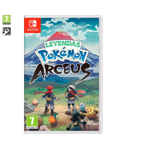 Videojuego Leyendas Pokémon Arceus para Nintendo Switch, género: aventuras. PEGI: +7. 