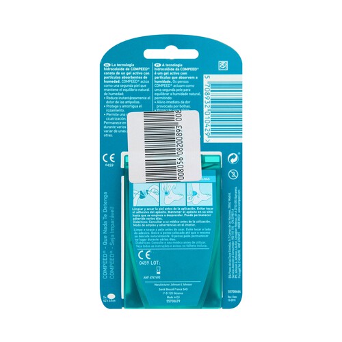 COMPEED Apósito antiampollas de tamaño mediano COMPEED 5 uds.