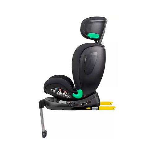 Silla auto i-Size (40 a 150 cm) Isofix, color negro, BEBECONFORT.