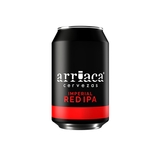 ARRIACA IMPERIAL RED IPA Cerveza lata 33 cl.