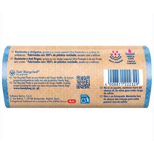 HANDY BAG Bolsa de basura antigoteo 30 l.
