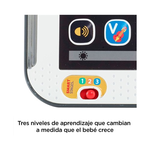 FISHER PRICE Mi primera tableta descubrimientos, juguete interactivo.
