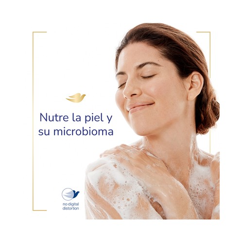 DOVE Gel hidratante para ducha o baño, para pieles secas 55 ml.