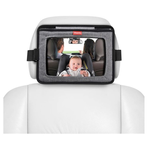 Funda espejo y tableta para bebés.