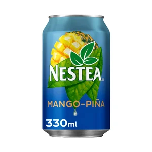 NESTEA Bebida de té con mango y piña lata de 33 centilitros