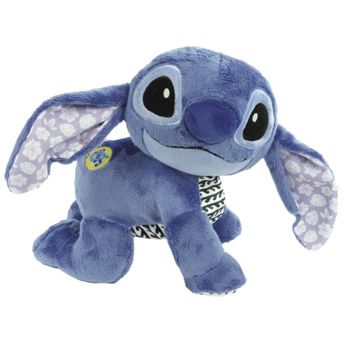 Peluche interactivo con funciones Stitch Gateos, Disney baby +3 Meses CLEMENTONI