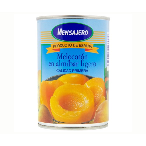 MENSAJERO Melocotón en almíbar 420 g.