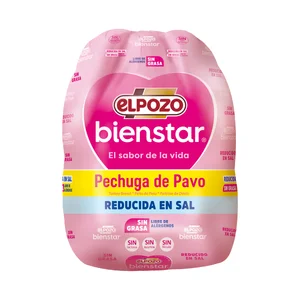 EL POZO Bienstar Pechuga de pavo cocida reducida en sal